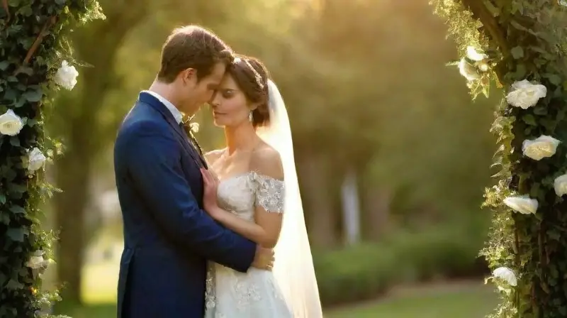 Una boda soleada celebra el amor eterno