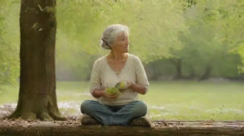 Diversas personas disfrutan en un parque soleado